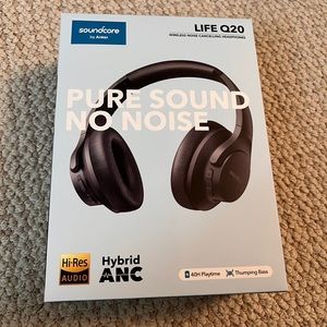 Headphones Hybrid Noise Cancelling😊